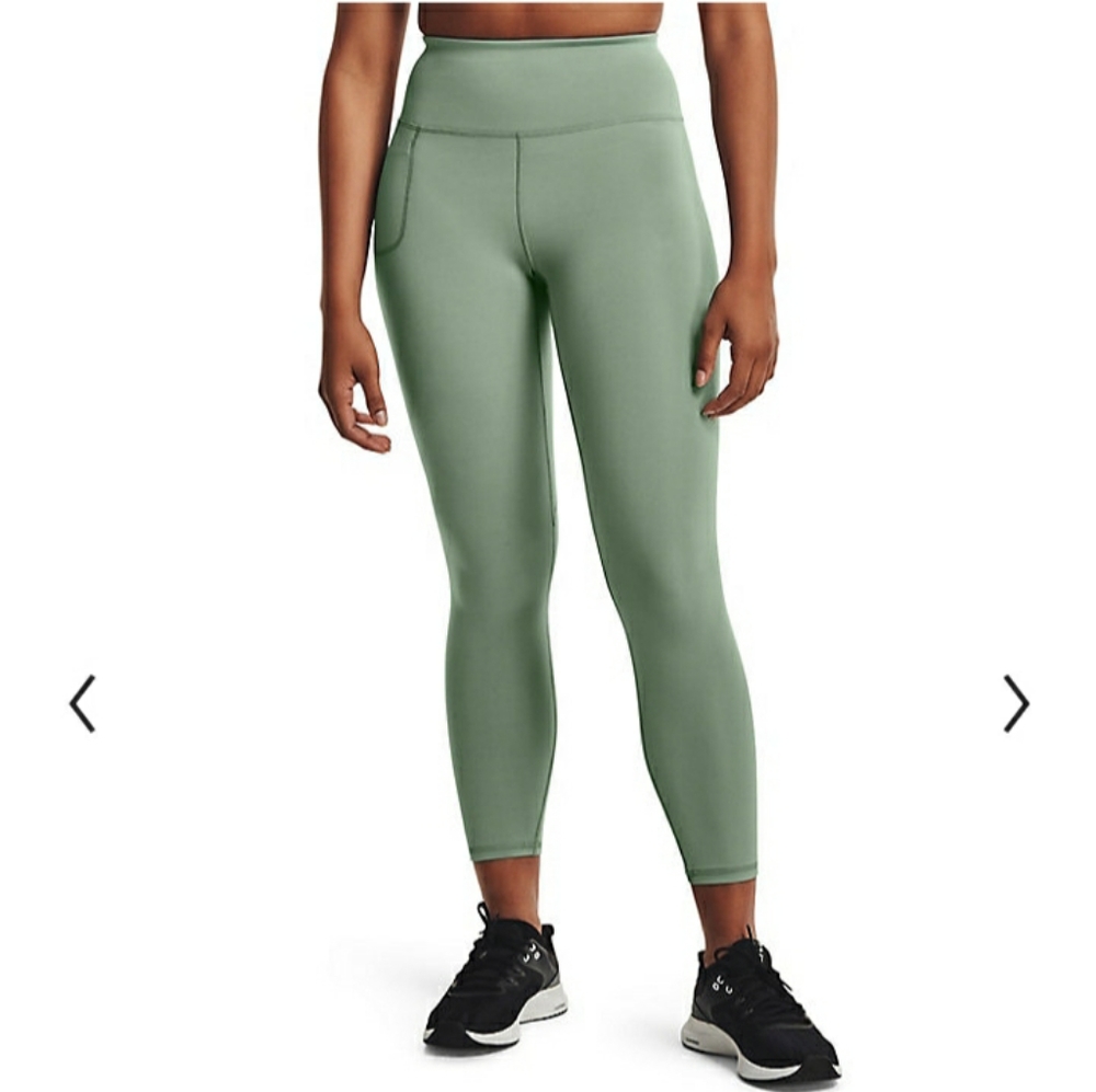 Under Armour women's motion ankle leggings silica green